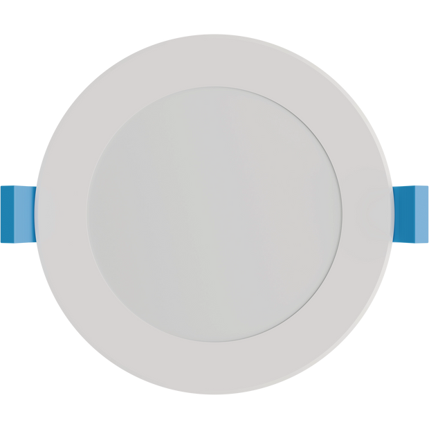 Finch Polyamide Flushed Face Downlight 10W TRI Colour STEPPED Dimmable White