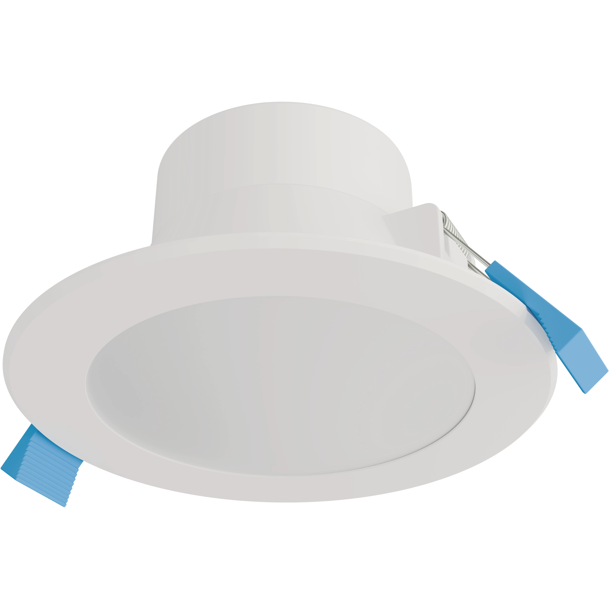 Finch Polyamide Flushed Face Downlight 10W TRI Colour STEPPED Dimmable White