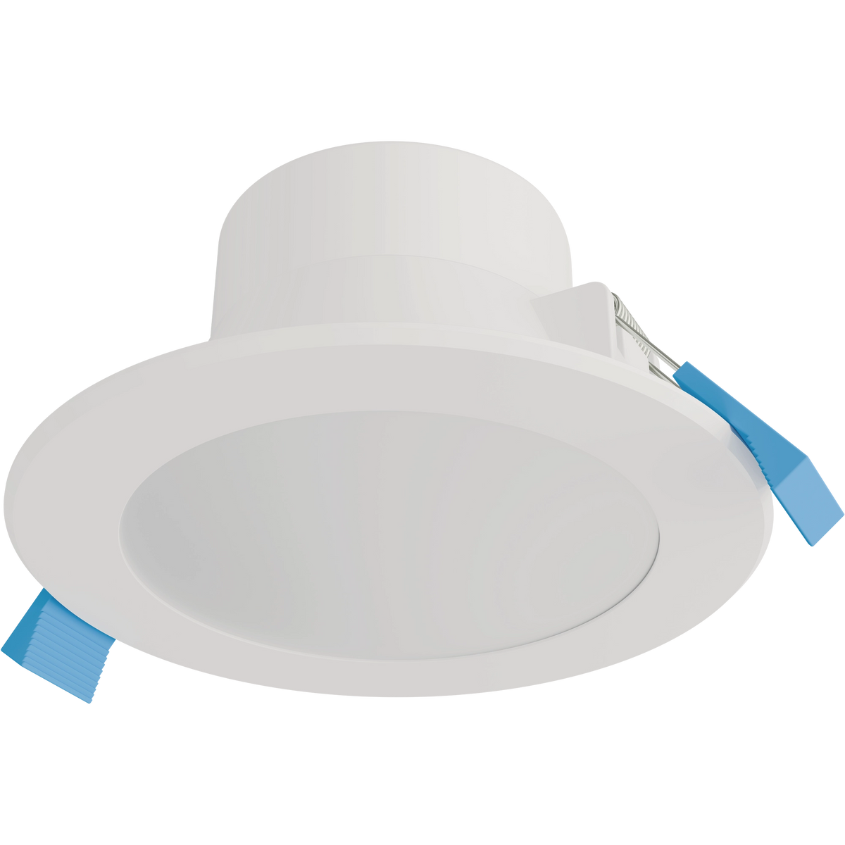 Finch Polyamide Flushed Face Downlight 10W TRI Colour STEPPED Dimmable White