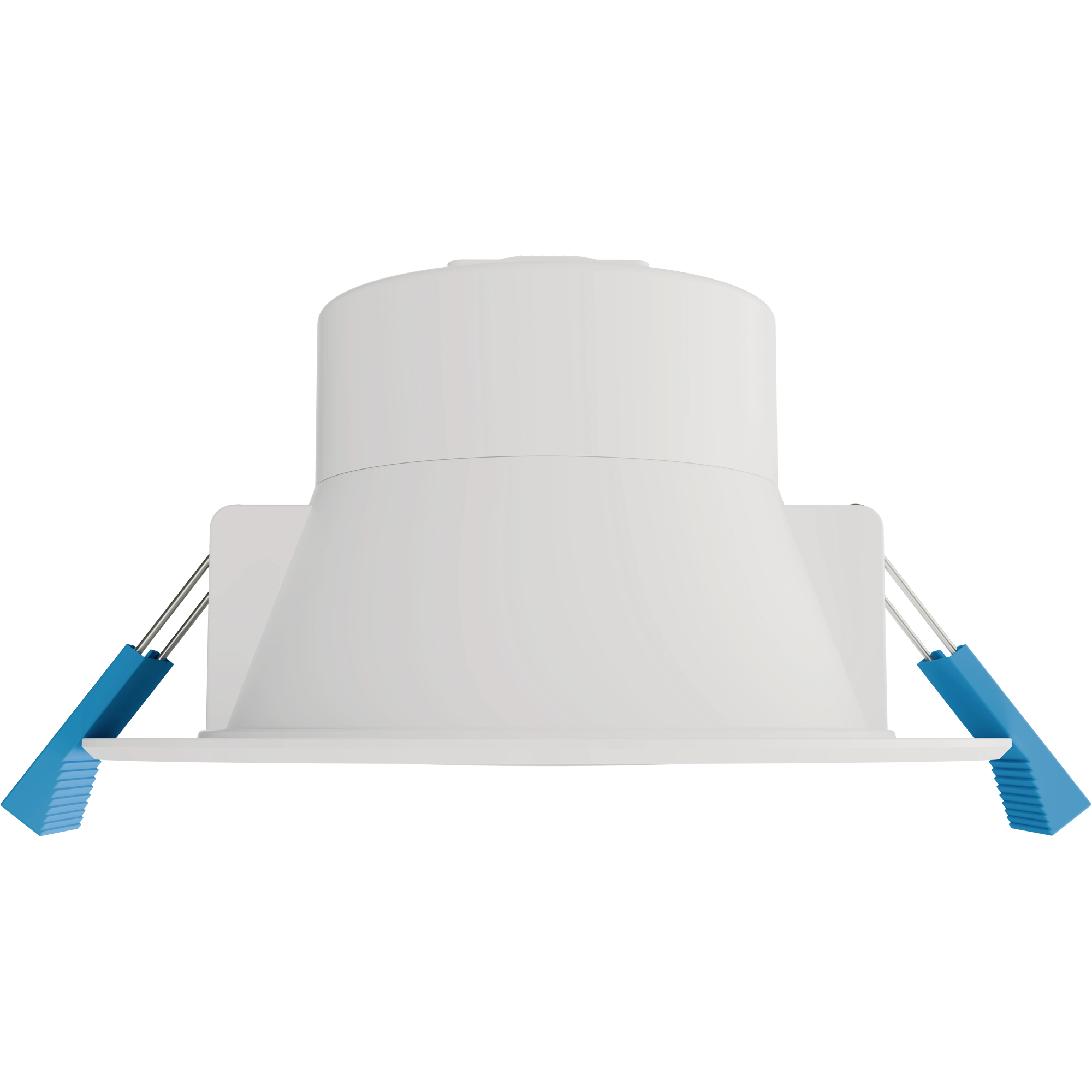 Finch Polyamide Flushed Face Downlight 10W TRI Colour STEPPED Dimmable White