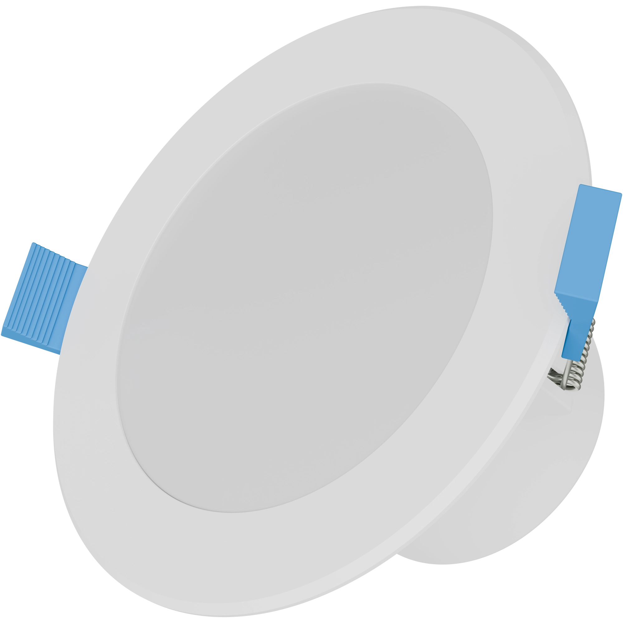 Finch Polyamide Flushed Face Downlight 10W TRI Colour STEPPED Dimmable White