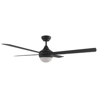 Thumbnail for Heron AC Ceiling Fan with ABS Blades and Light in Black