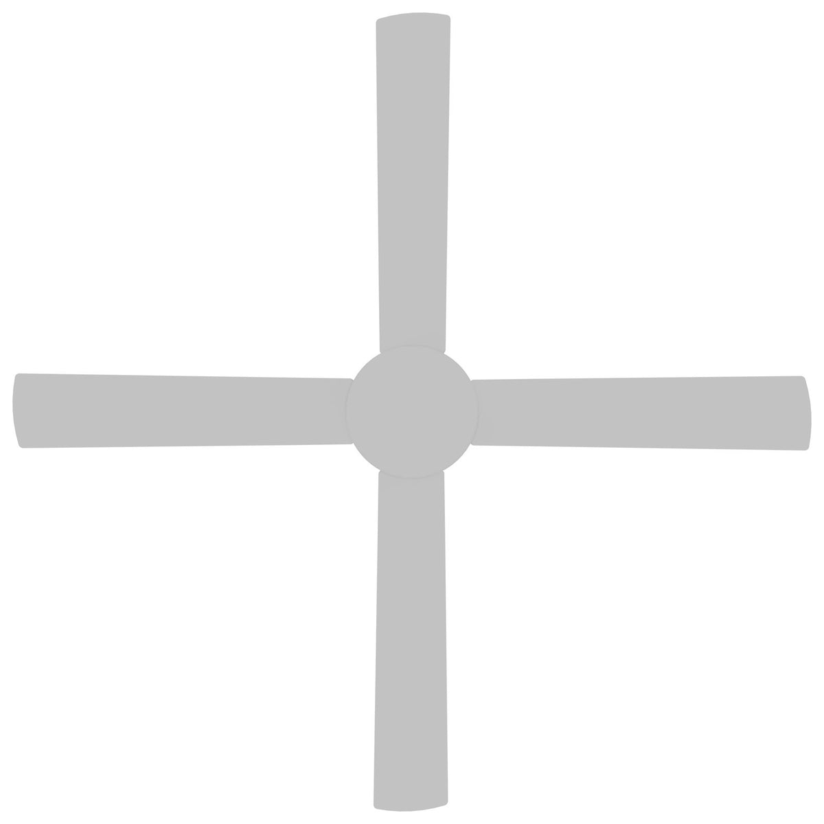 Calibo Heron Indoor/Outdoor AC Ceiling Fan In White