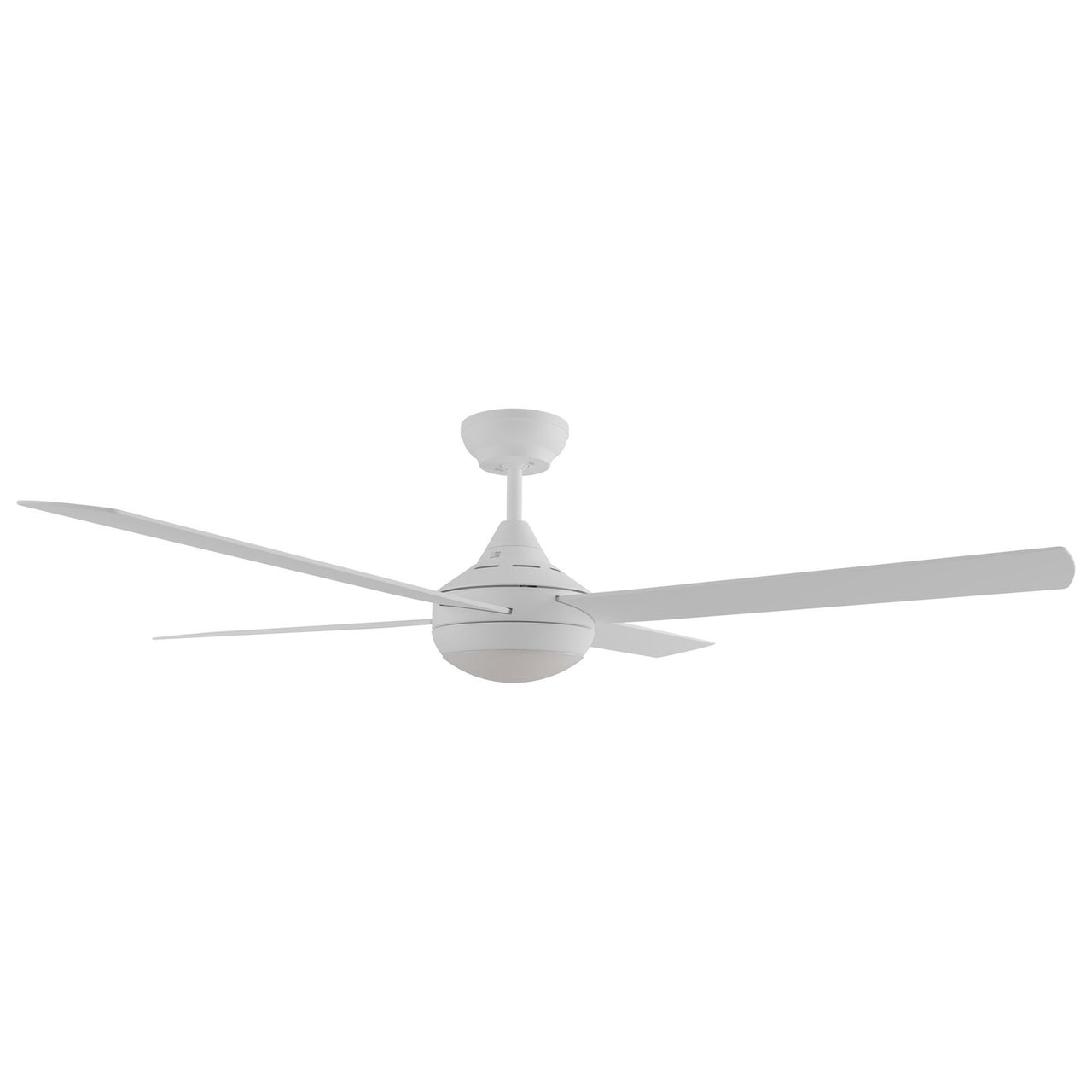 Calibo Heron Indoor/Outdoor AC Ceiling Fan with 18W CCT LED Light in White