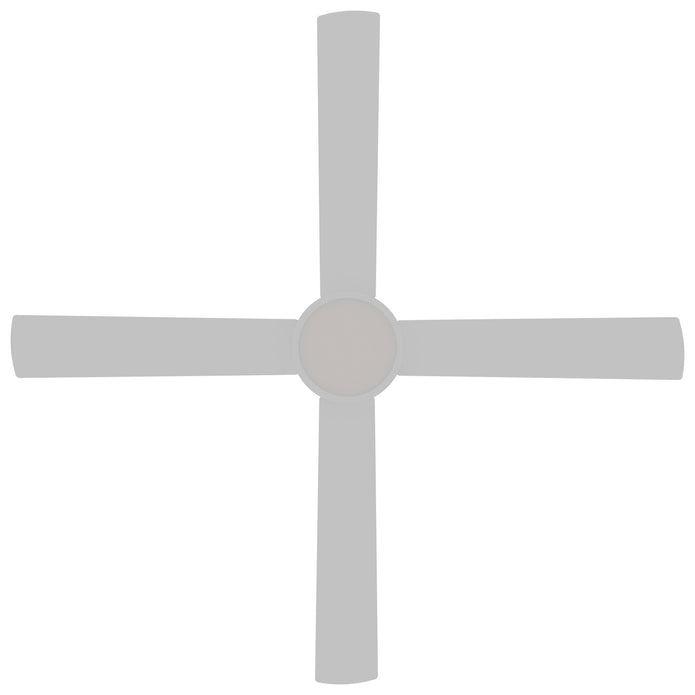 Calibo Heron Indoor/Outdoor AC Ceiling Fan with 18W CCT LED Light in White
