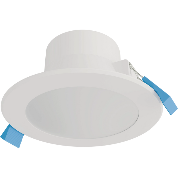 Jay Polyamide Flush Faced Downlight 10W LED TRI Colour Dimmable White