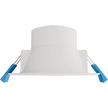 Jay Polyamide Flush Faced Downlight 10W LED TRI Colour Dimmable White