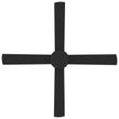 Calibo Kestrel Indoor/Outdoor DC Ceiling Fan with Remote in Black