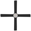 Calibo Kestrel Indoor/Outdoor DC Ceiling Fan with 18W CCT LED Light & Remote in Black