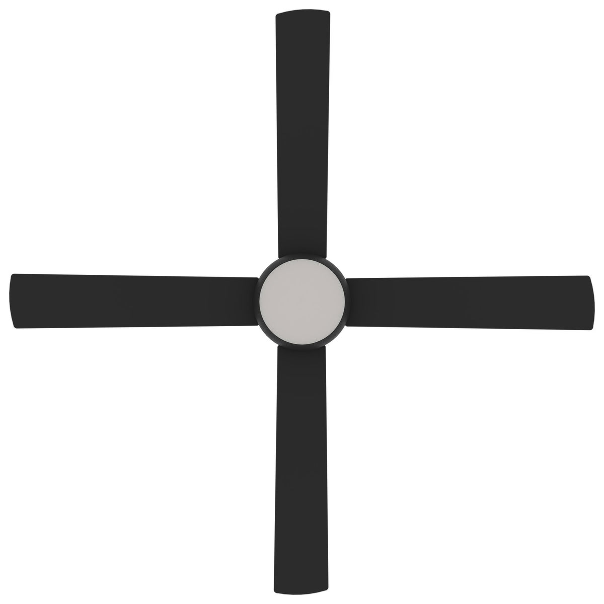 Calibo Kestrel Indoor/Outdoor DC Ceiling Fan with 18W CCT LED Light & Remote in Black