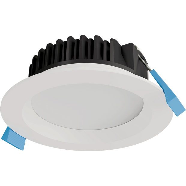 Lory Premium Aluminium Recessed Face Downlight 13W TRI Colour Dimmable White