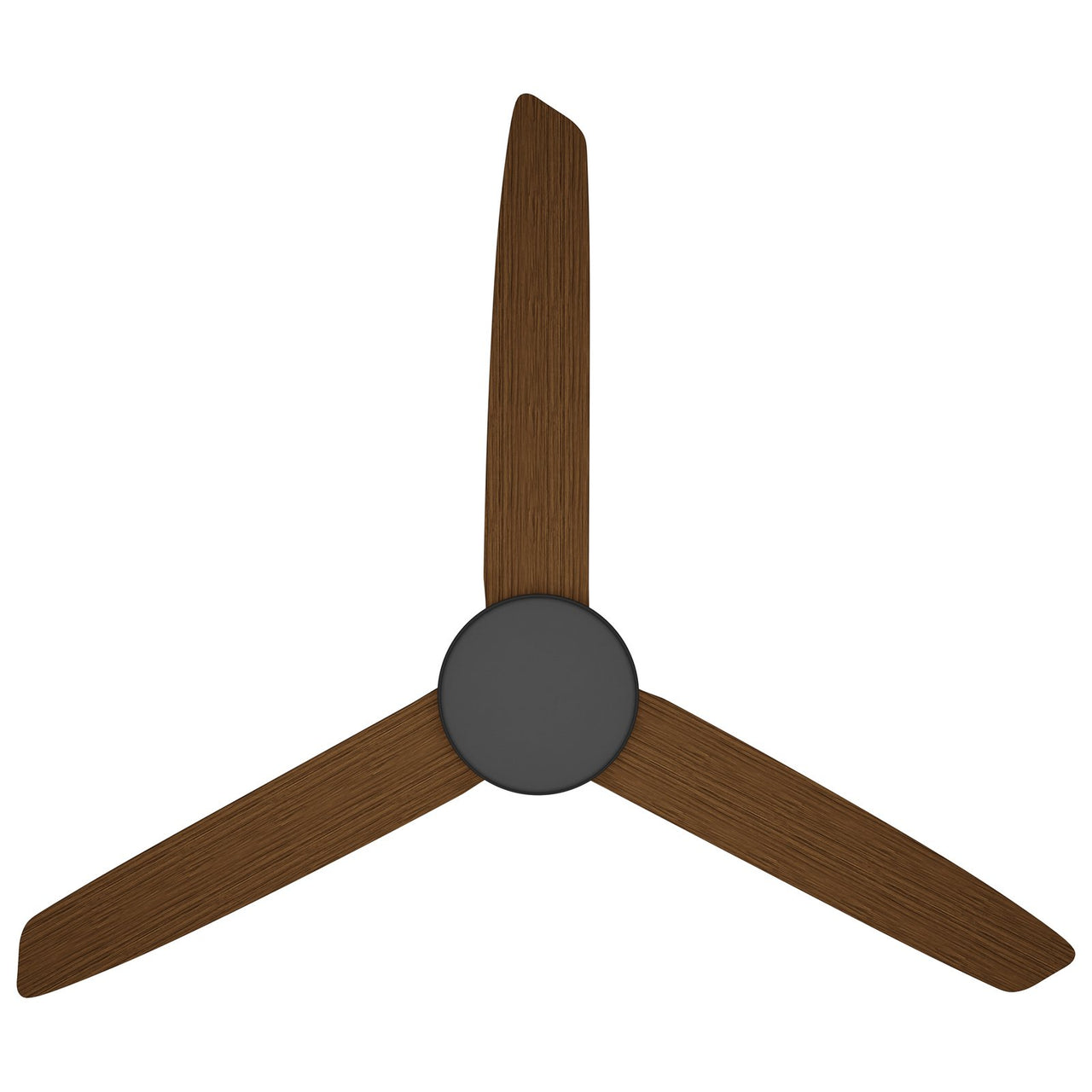 Calibo Profile 50" (1250mm) DC Low Profile Ceiling Fan with Remote in Black with Koa