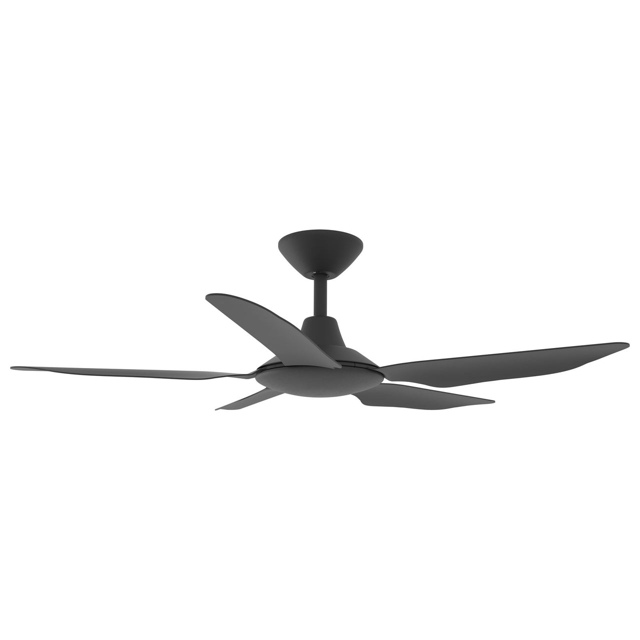 Calibo Storm 42" (1070mm) 5 Blade Indoor/Outdoor DC Ceiling Fan & Remote in Black