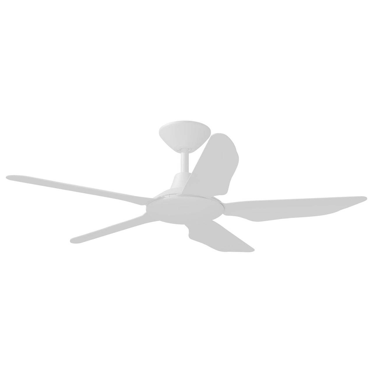 Calibo Storm 42" (1070mm) 5 Blade Indoor/Outdoor DC Ceiling Fan & Remote in White