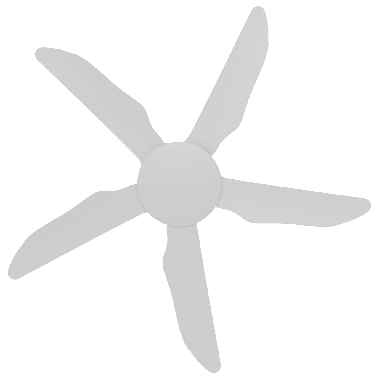 Calibo Storm 42" (1070mm) 5 Blade Indoor/Outdoor DC Ceiling Fan & Remote in White