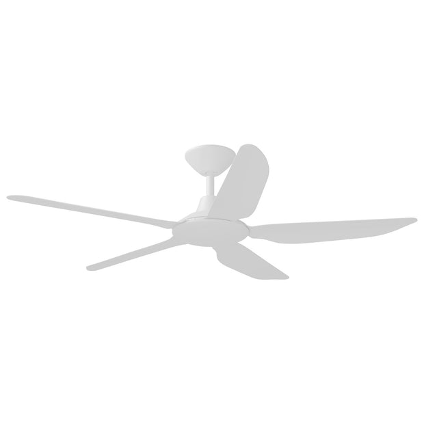 Calibo Storm 5 Blade Indoor/Outdoor DC Ceiling Fan with DC Wall Controller & Remote In White