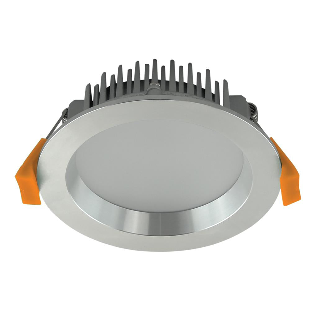 deco 13 round 13w dimmable led downlight aluminium frame