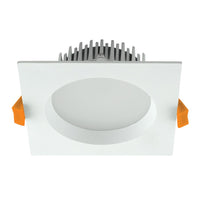 Thumbnail for deco 13 square 13w dimmable led downlight white frame