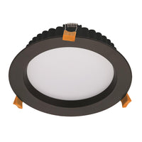 Thumbnail for deco 20 round 20w led downlight black frame