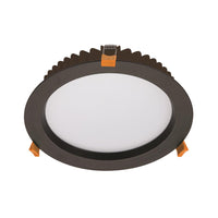 Thumbnail for deco 28 round 28w led downlight black frame