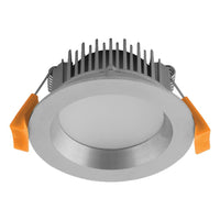 Thumbnail for deco 8 round 8w dimmable led downlight aluminium frame