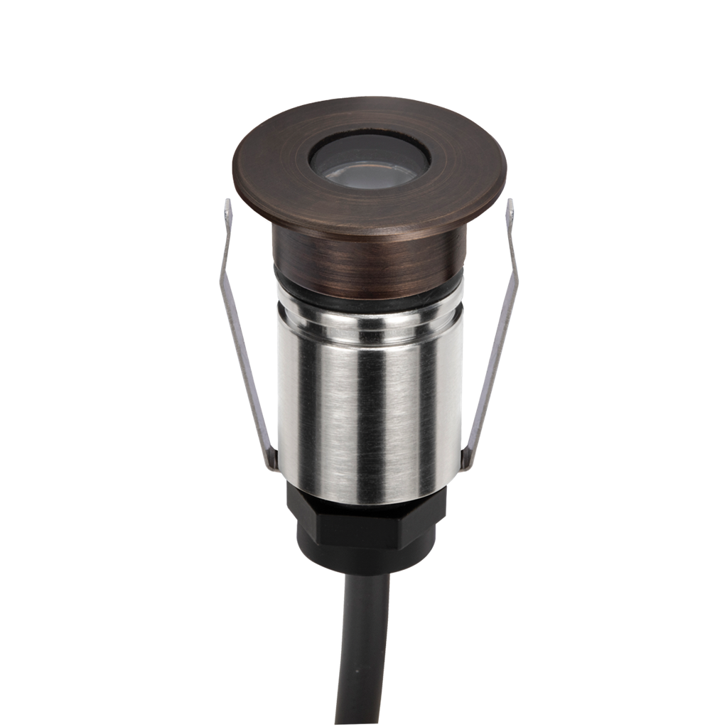 Emit 25mm RGBW  36° Led 12/24V Decklight Antique Brass