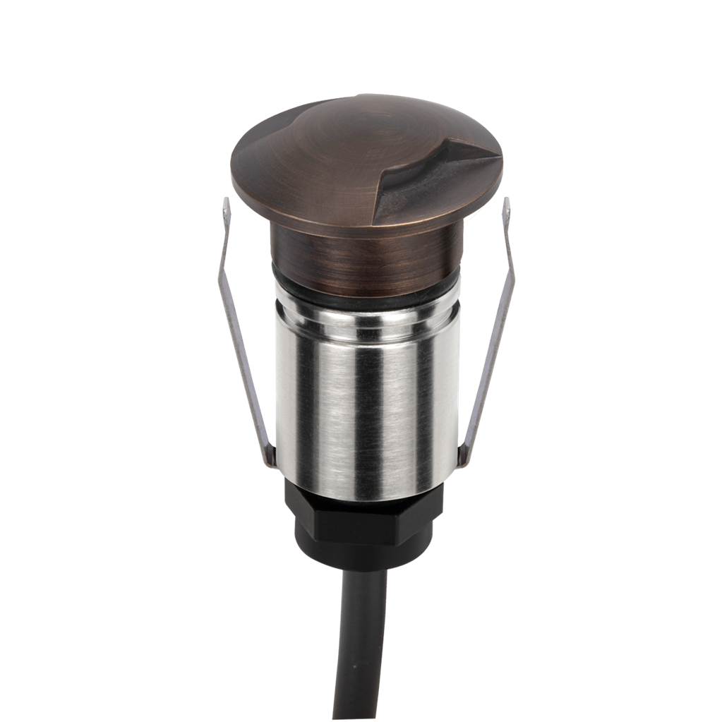 Emit 25mm RGBW  36° Led 12/24V Decklight Antique Brass