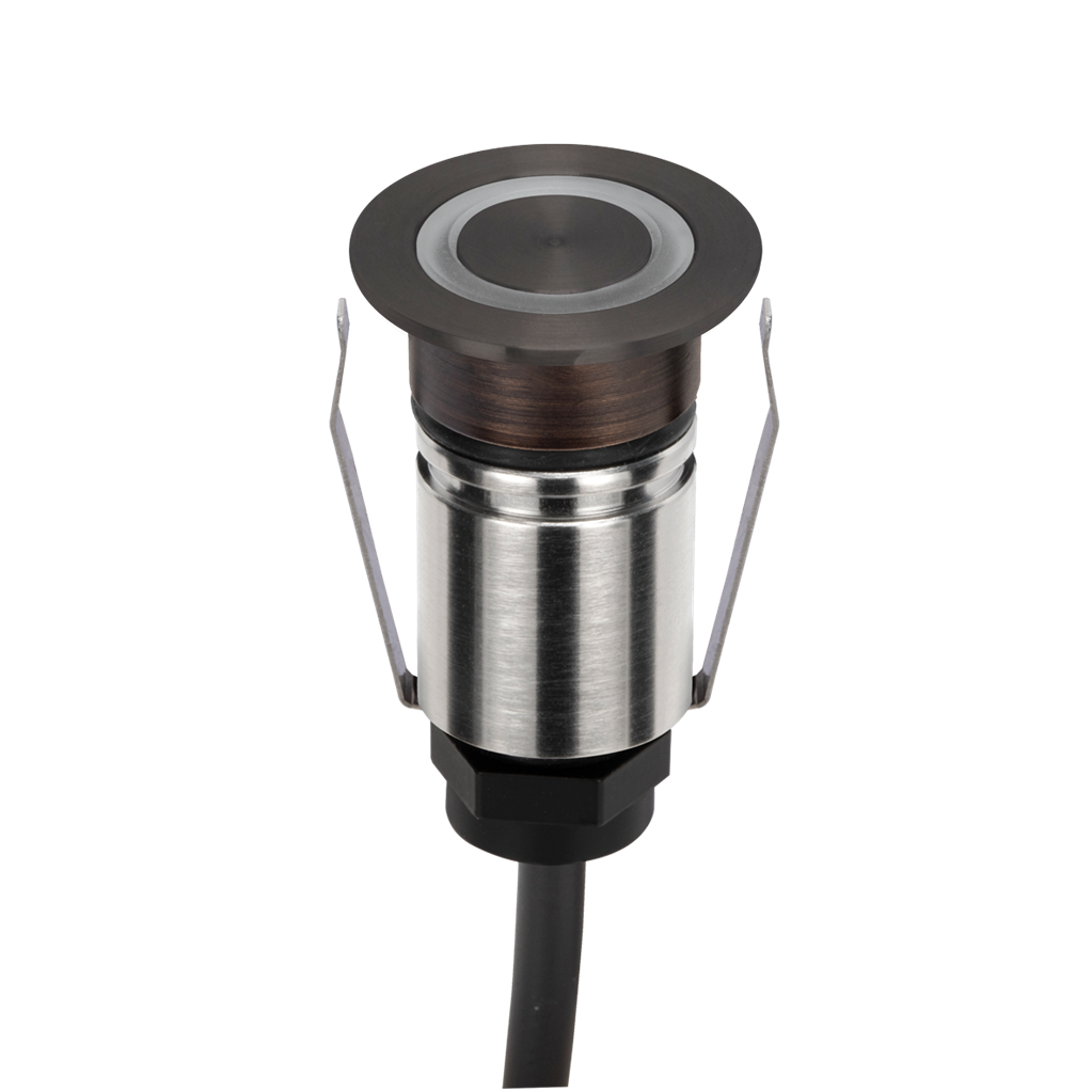 Emit 25mm RGBW  36° Led 12/24V Decklight Antique Brass