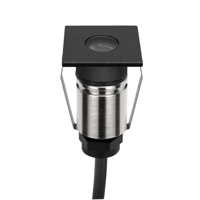 Emit 25mm RGBW  36° Led 12/24V Decklight Stainless Steel Black