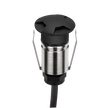 Emit 25mm RGBW  36° Led 12/24V Decklight Stainless Steel Black