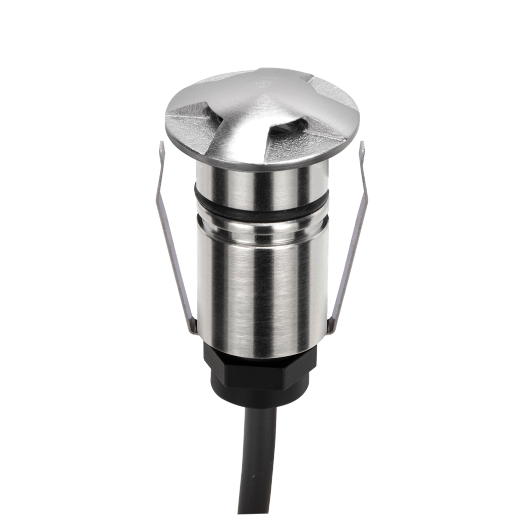 Emit 25mm RGBW  36° Led 12/24V Decklight 316 Stainless Steel