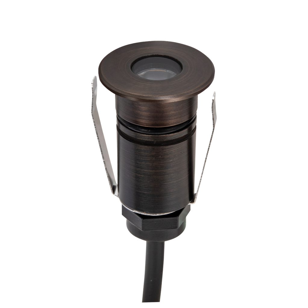 Emit 25mm 1W 36° Led Trio 12/24V Decklight Antique Brass