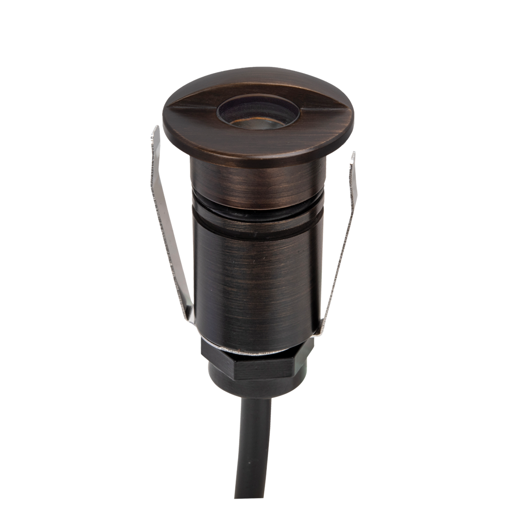 Emit 25mm 1W 36° Led Trio 12/24V Decklight Antique Brass