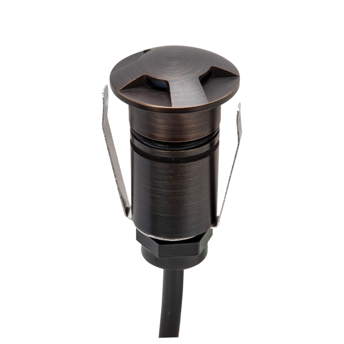 Emit 25mm 1W 36° Led Trio 12/24V Decklight Antique Brass