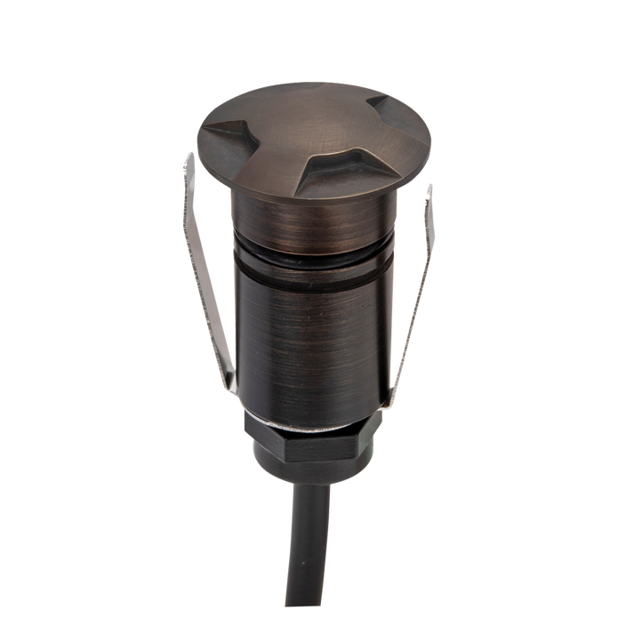 Emit 25mm 1W 36° Led Trio 12/24V Decklight Antique Brass