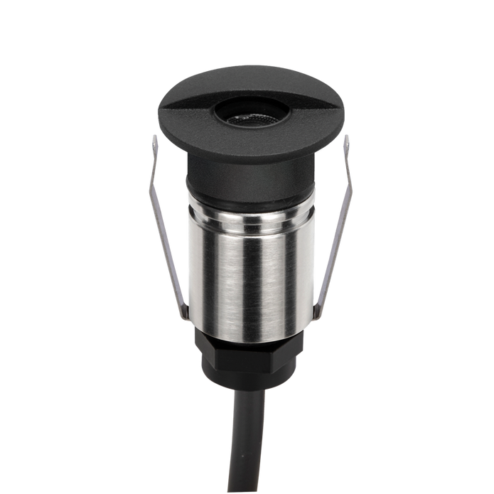 Emit 25mm 1W 36° Led Trio 12/24V Decklight Stainless Steel Black