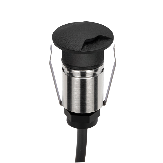 Emit 25mm 1W 36° Led Trio 12/24V Decklight Stainless Steel Black