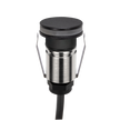 Emit 25mm 1W 36° Led Trio 12/24V Decklight Stainless Steel Black