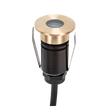 Emit 25mm 1W 36° Led Trio 12/24V Decklight Brushed Brass