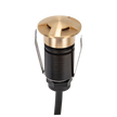 Emit 25mm 1W 36° Led Trio 12/24V Decklight Brushed Brass