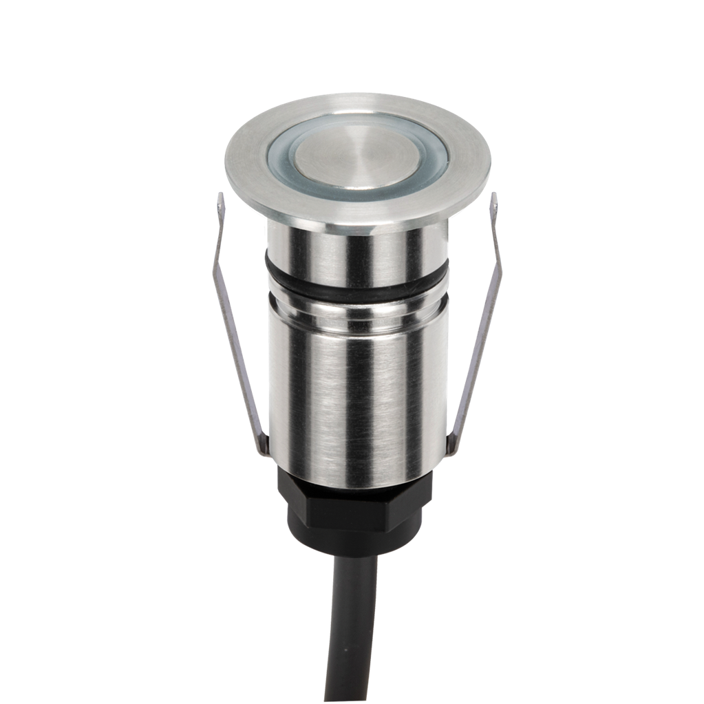 Emit 25mm 1W 36° Led Trio 12/24V Decklight 316 Stainless Steel