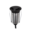 Emit 55mm RGBW  36° Led 12/24V Decklight Stainless Steel Black