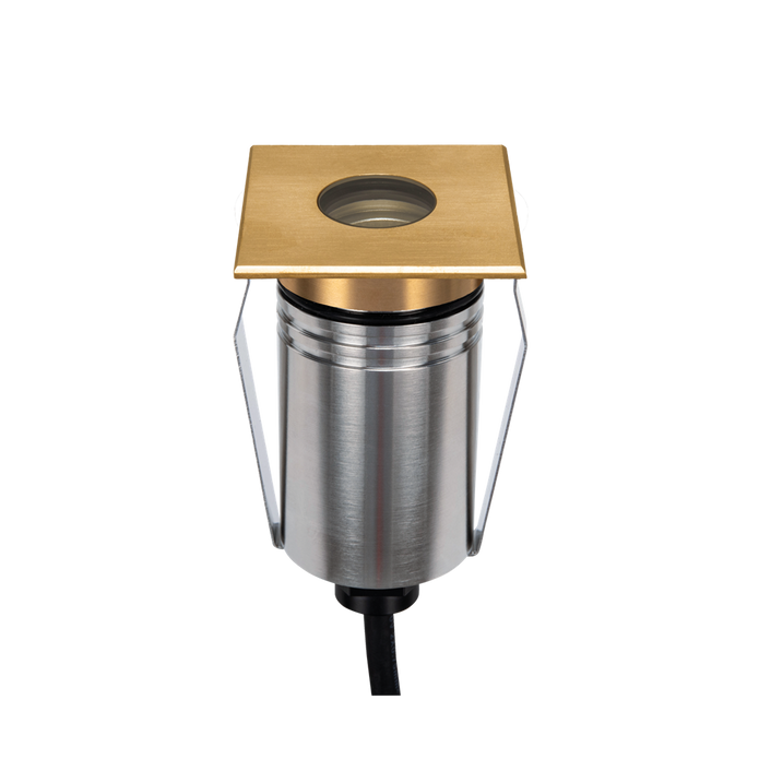 Emit 55mm RGBW  36° Led 12/24V Decklight Brushed Brass