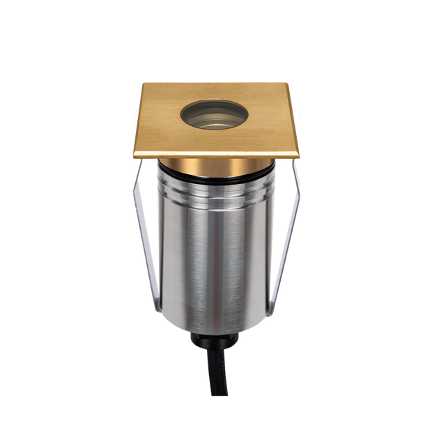 Emit 55mm RGBW  36° Led 12/24V Decklight Brushed Brass