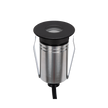 Emit 55mm 2.5W 36° Led Trio 12/24V Decklight Stainless Steel Black