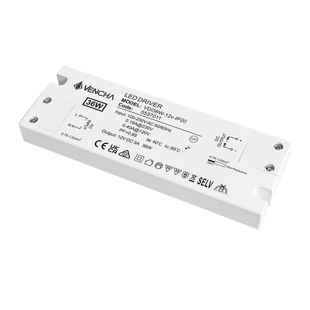 VDI36W 36w 12v IP20 LED Driver