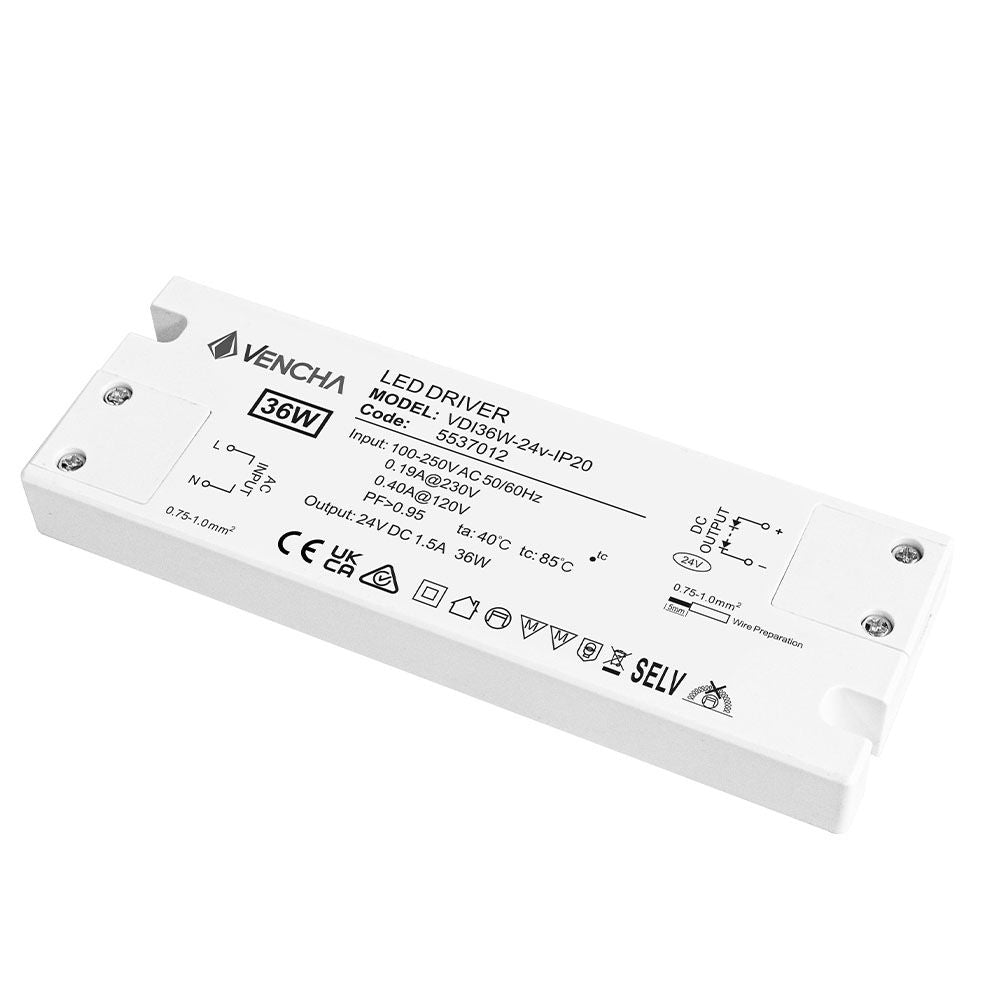 VDI36W 36w 24v IP20 LED Driver