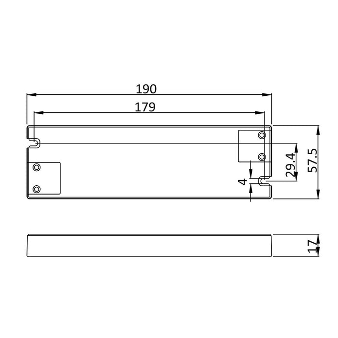 VDI60W 60w 24v IP20 LED Driver