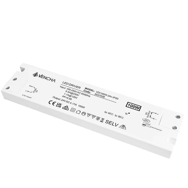 VDI100W 100w 24v IP20 LED Driver