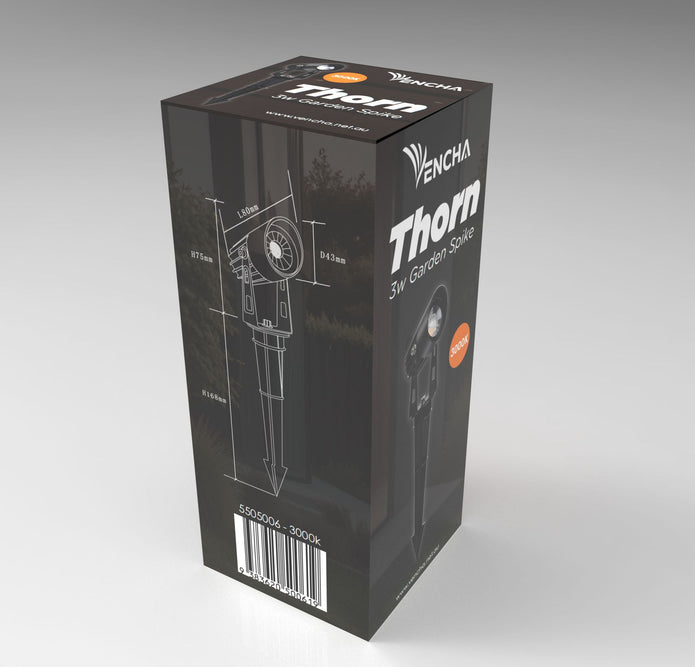Thorn 3w Garden Spike - 3000K